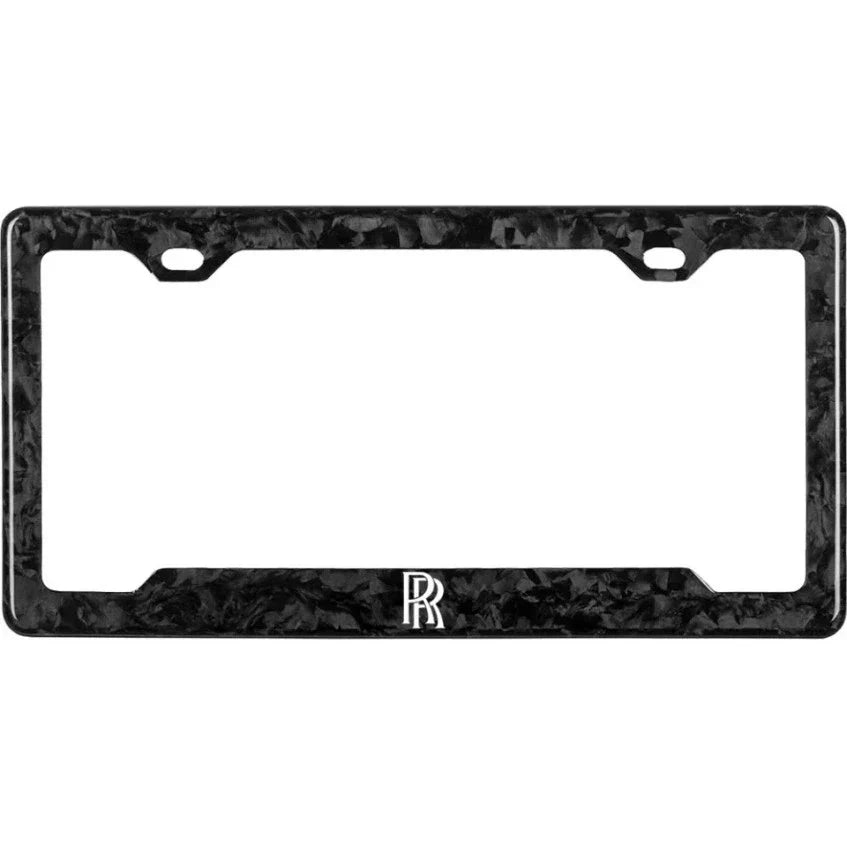 Rolls Royce Carbon Fiber License Plate Frame