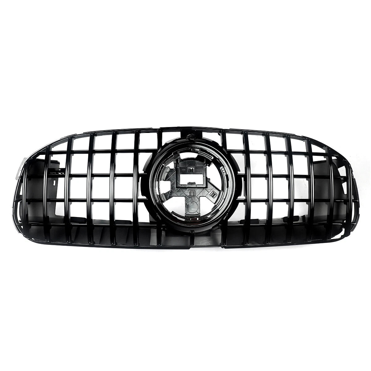 GT Panamericana Front Grille For Mercedes Benz X167 GLS450 GLS580 2020-2022 – Chrome & Black, Painted Finish, W/ Camera Hole