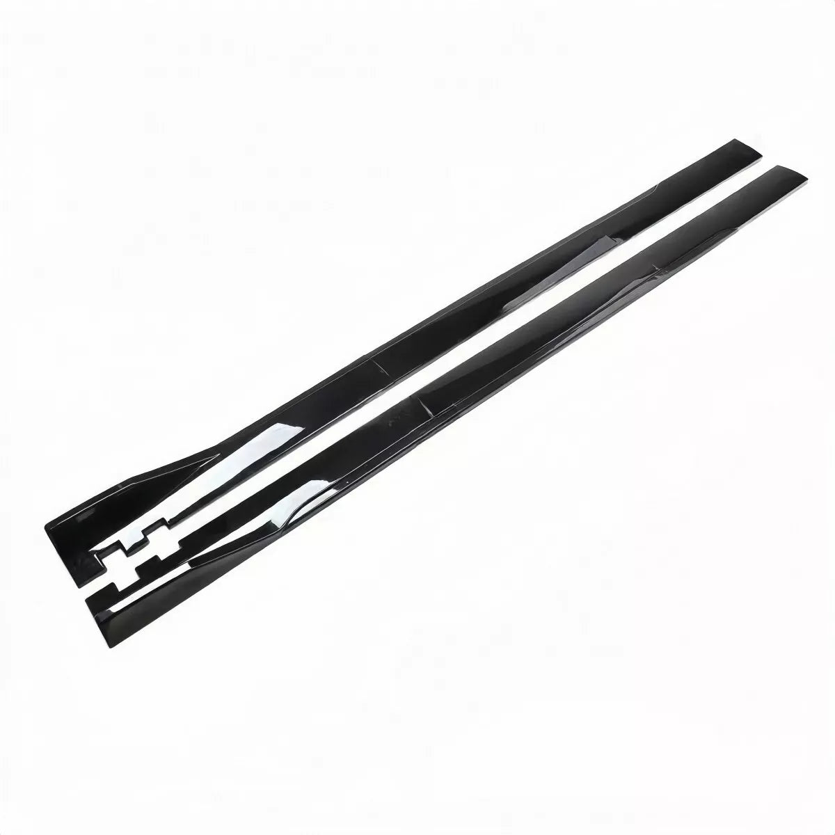 Gloss Black Side Skirt (3pc) for Lexus IS300 IS350 IS500 (2021-2023)