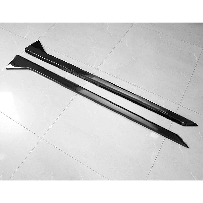 Gloss Black MP Side Skirt Extension Add on - BMW G90 M5