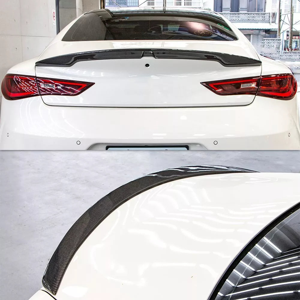 Carbon Fiber Spoiler V1 - 2017-2022 Infiniti Q60 Coupe