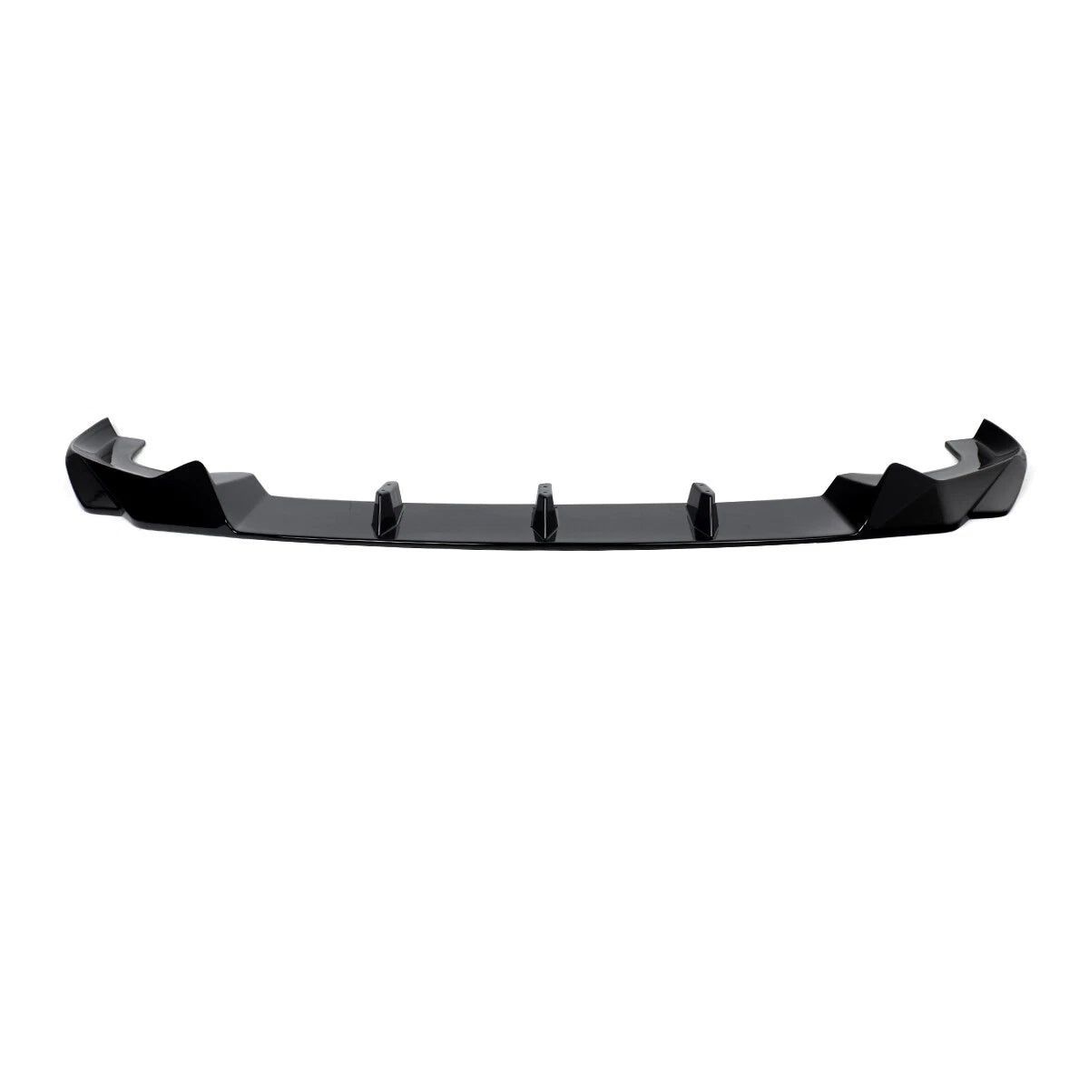 Gloss Black Front Bumper Spoiler Lip Splitter V2  - BMW 5 Series G60 G61 2024+