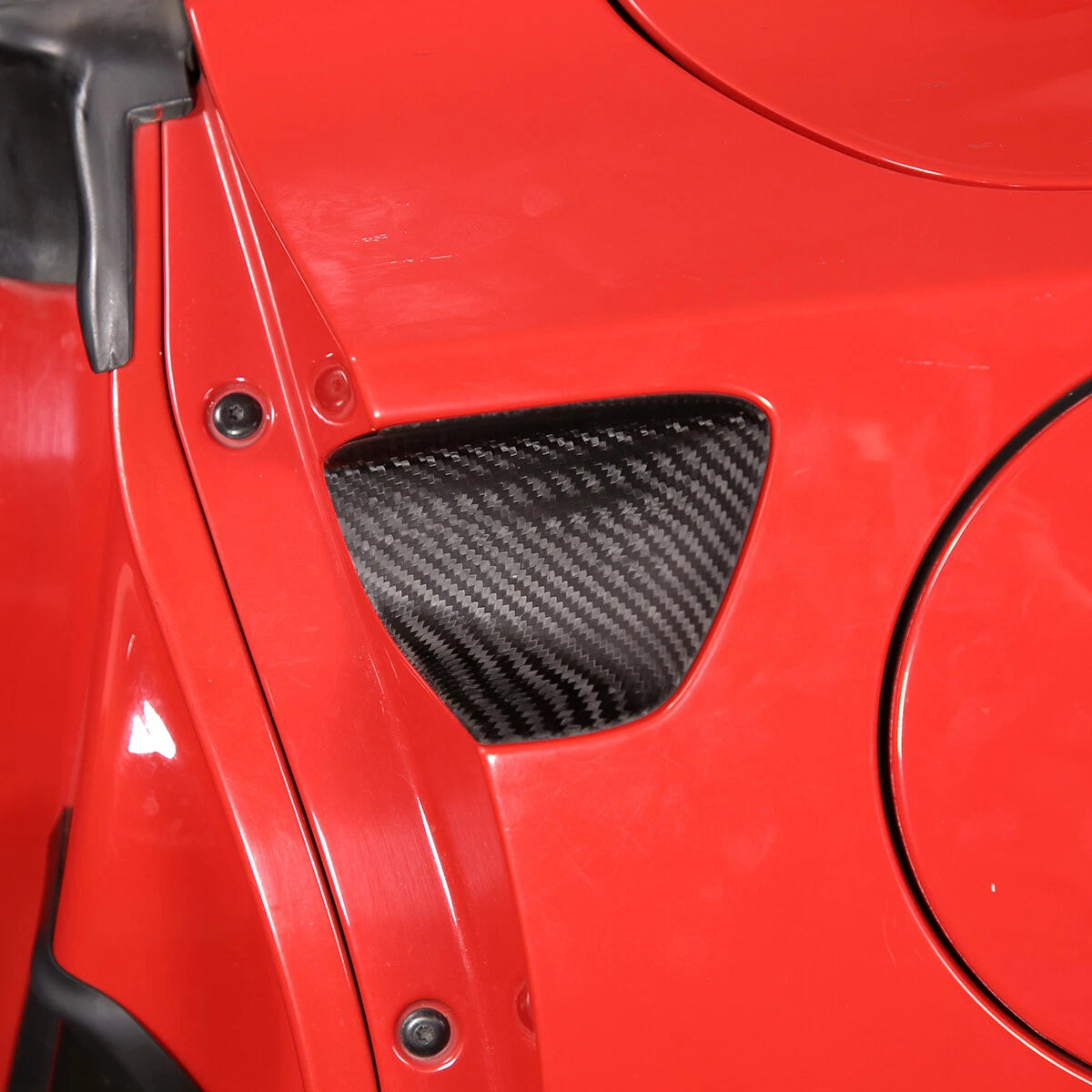 Carbon Fiber Door handle Cover Trim -  Corvette C7 14-19