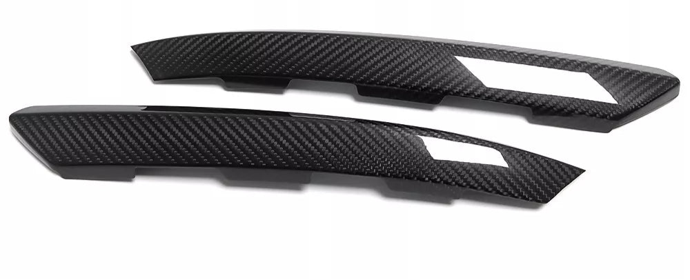 Carbon Front Side Bumper Grille Cover Trim - Subaru WRX VB S4 STI 22+