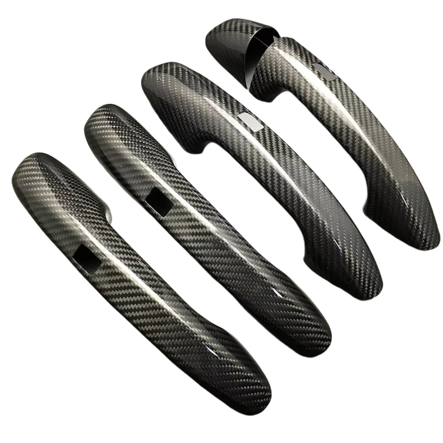 Dry Carbon Fiber Keyless Door Handle Cover - 2020-2025 C118 CLA45 CLA35