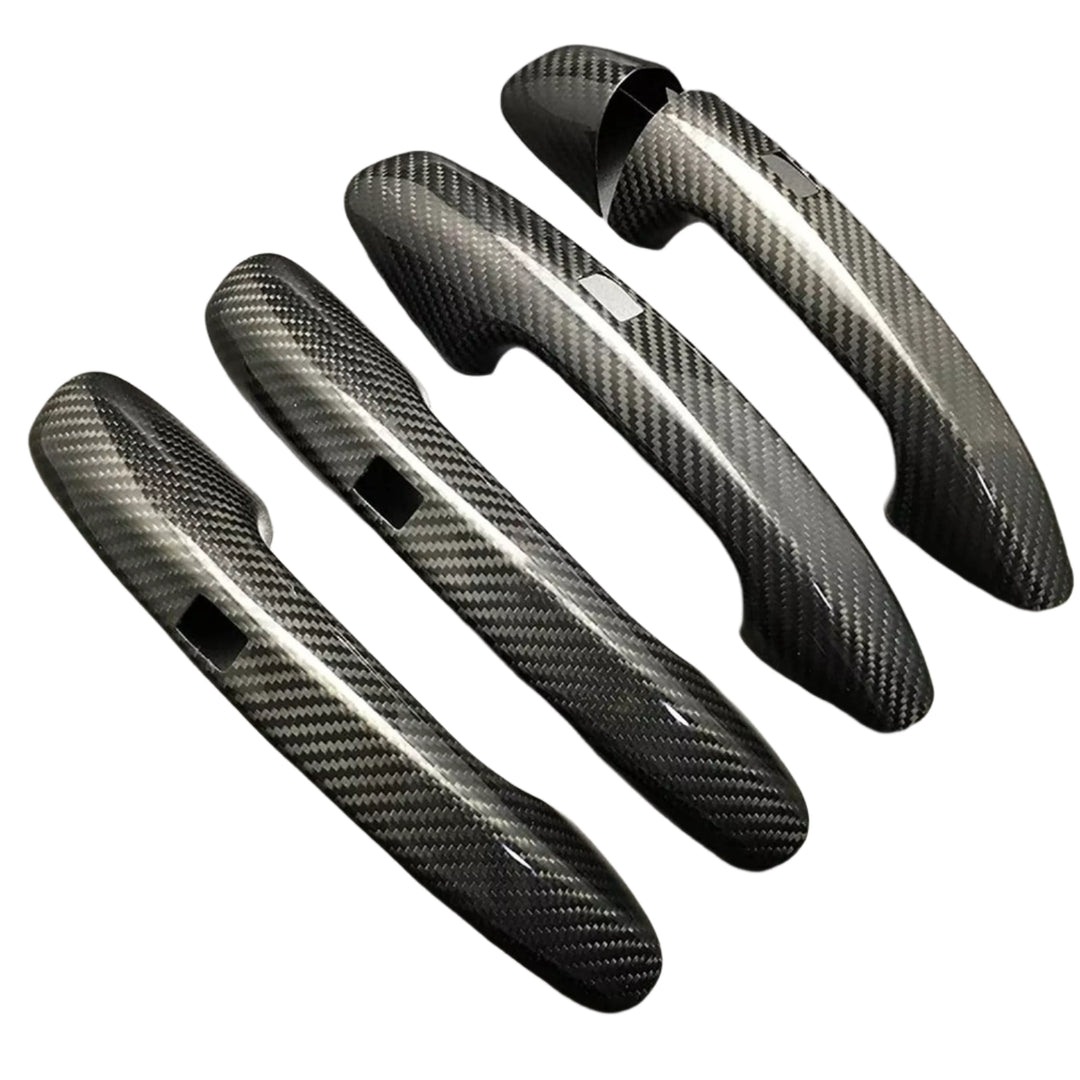Dry Carbon Fiber Keyless Door Handle Cover - 2020-2025 C118 CLA45 CLA35