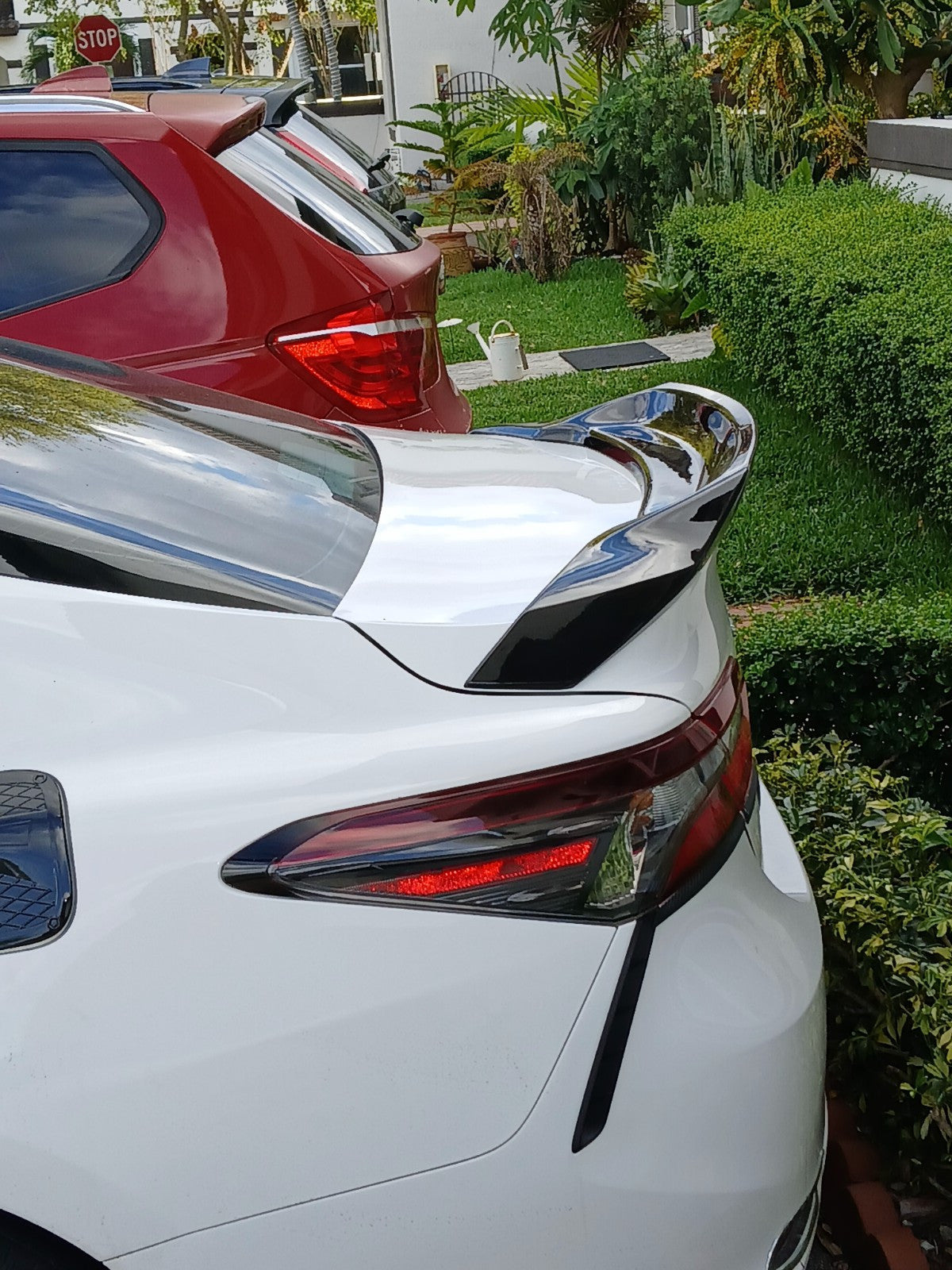Gloss Black R Style Rear Trunk Spoiler - Toyota Camry  SE XSE LE XLE 2018-2024