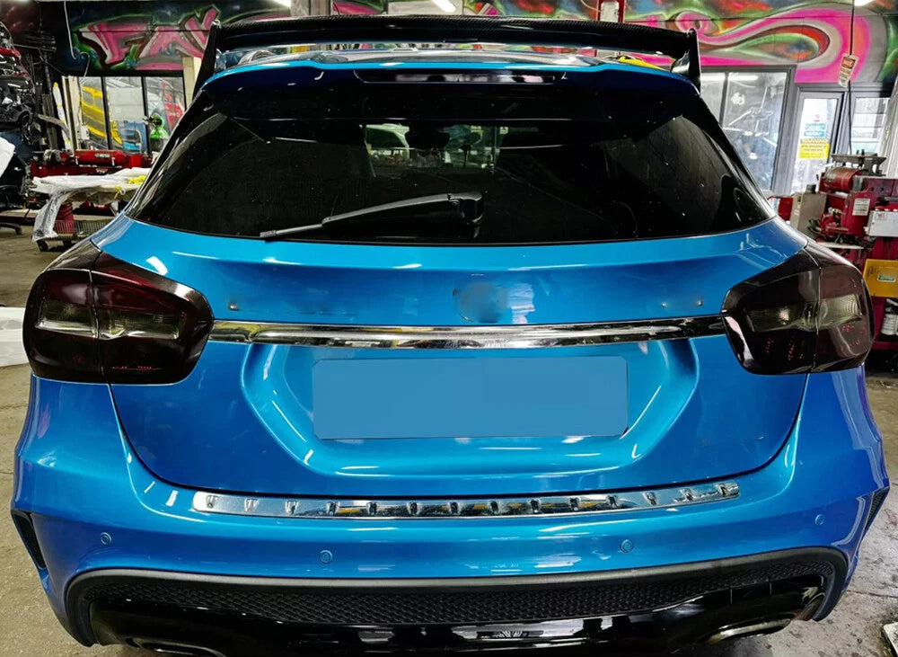 Carbon Fiber Rear Trunk Roof Spoiler V2 - Mercedes Benz GLA X156 GLA200 GLA250 GLA45 14-19