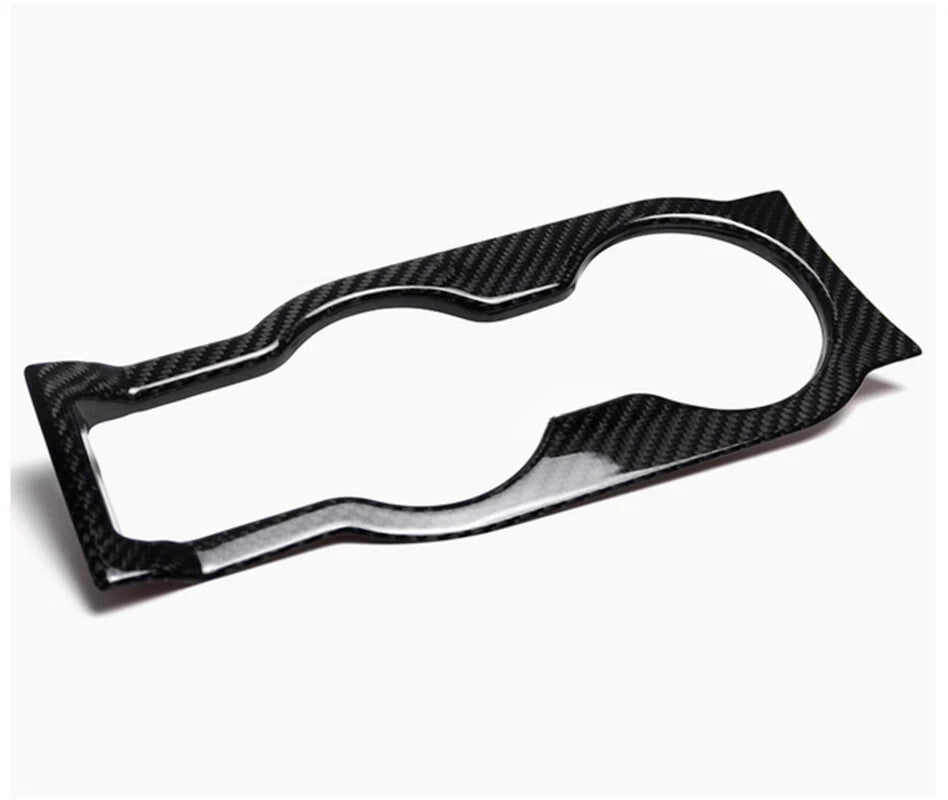 Carbon Fiber Console Water Cup Holder Panel Cover -  Lotus Emira 2021-2024