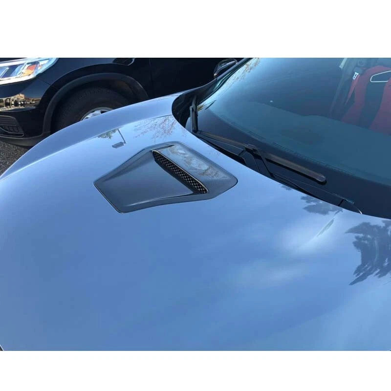 Carbon Fiber Hood Air Vent Cover  - Honda Civic Type R FK8 17-21