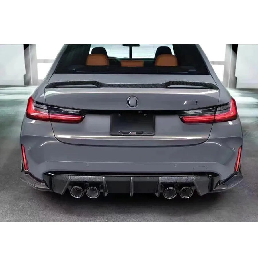 VR Style Carbon fiber Rear Spoiler - BMW G22 4 Series & G82 M4