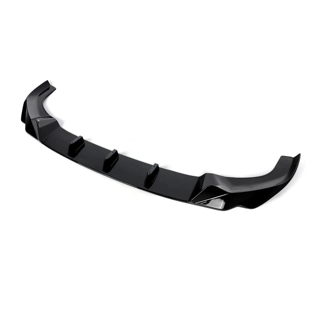 Gloss Black Front Bumper Spoiler Lip Splitter V2  - BMW 5 Series G60 G61 2024+