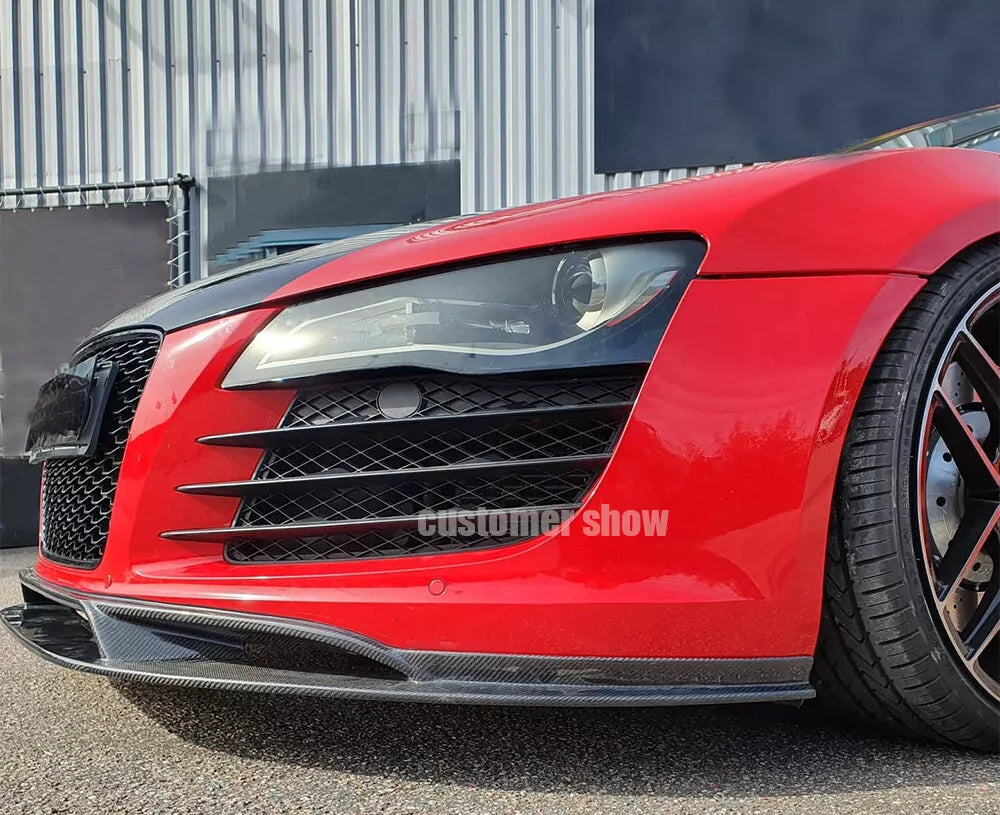 Carbon Fiber Front Lip - Audi R8 GT V8 V10 Gen 1 2008-2015