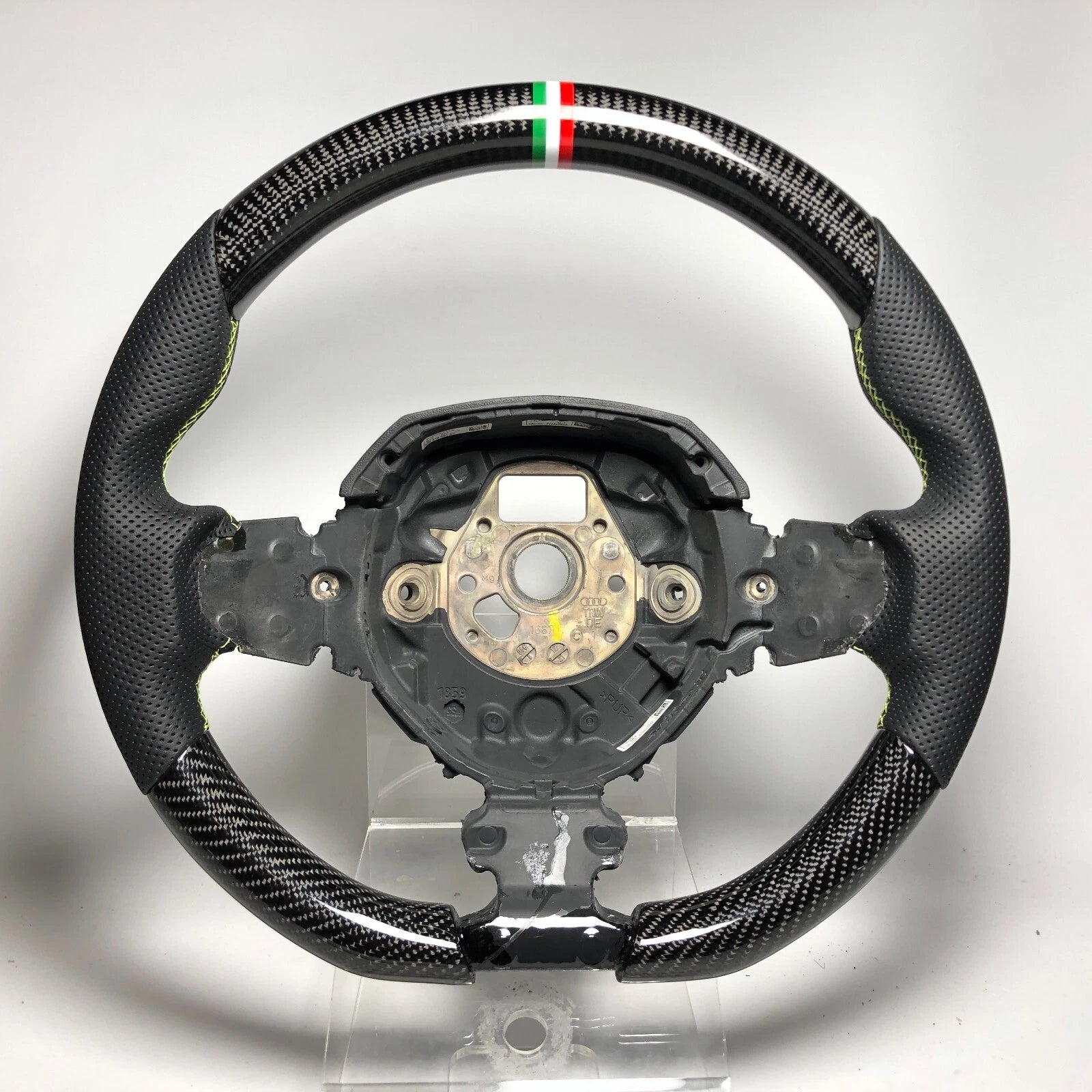 Carbon steering wheel w/ italion Stripe - Lamborghini Aventador SV LP700