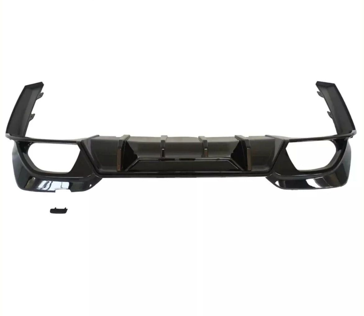 M Sport Gloss Black Rear Diffuser - BMW G20 3 Series prelci M Sport