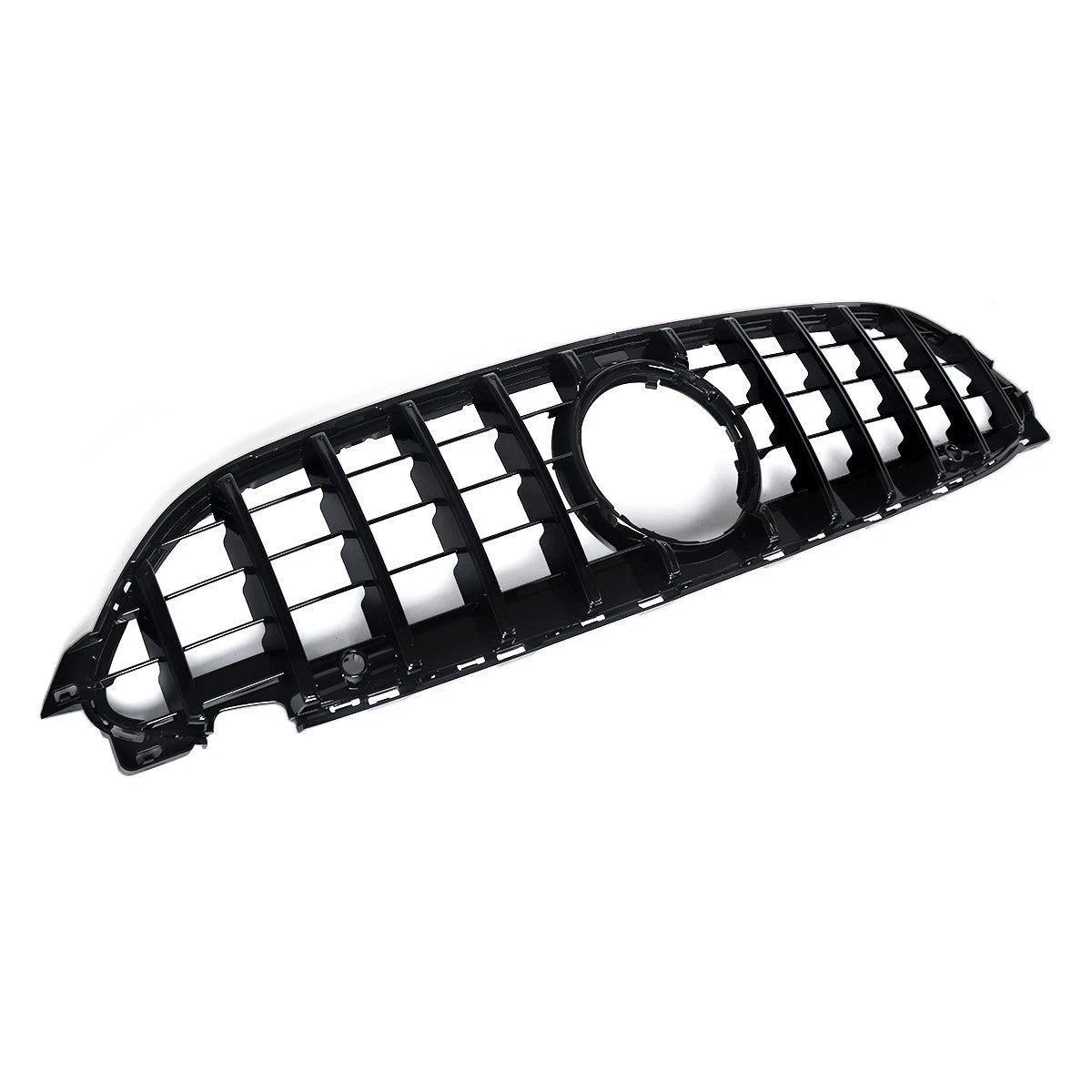 Gloss Black GT Style Front Grille - Mercedes-Benz W236 C236 CLE300 CLE450