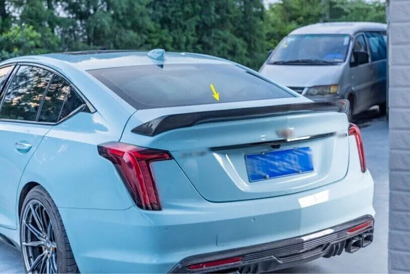 Carbon Fiber V Rear Trunk Spoiler -  Cadillac CT5 CT5-V 2020-2023
