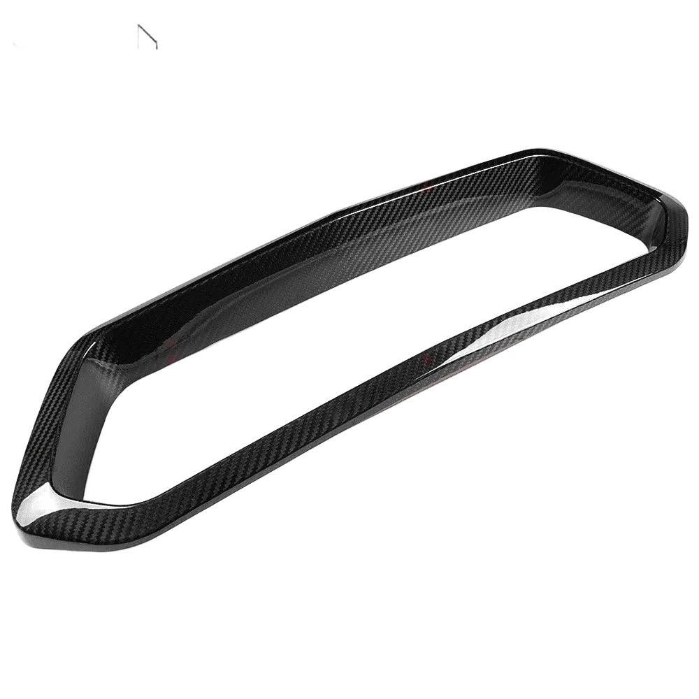 Carbon Fiber Rear Bumper Pipe Tail Trim Bezel For Corvette C8 Z06 ZR1 2023+