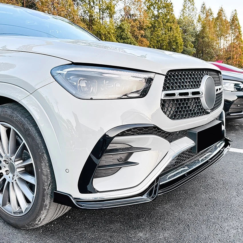 Gloss Black Front Lip - Mercedes Benz GLE Coupe GLE350 W167 24+