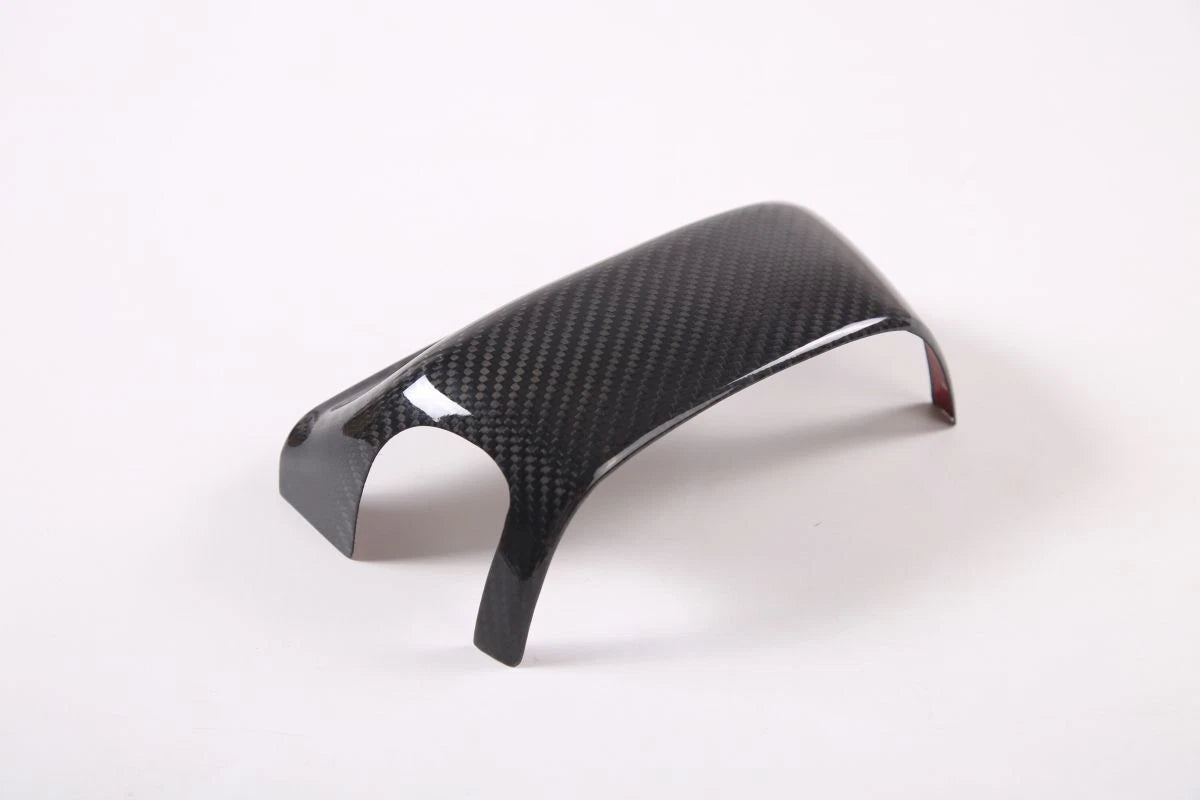 Carbon Fiber Steering Wheel Base Trim Cover - Corvette C8 2020-2026