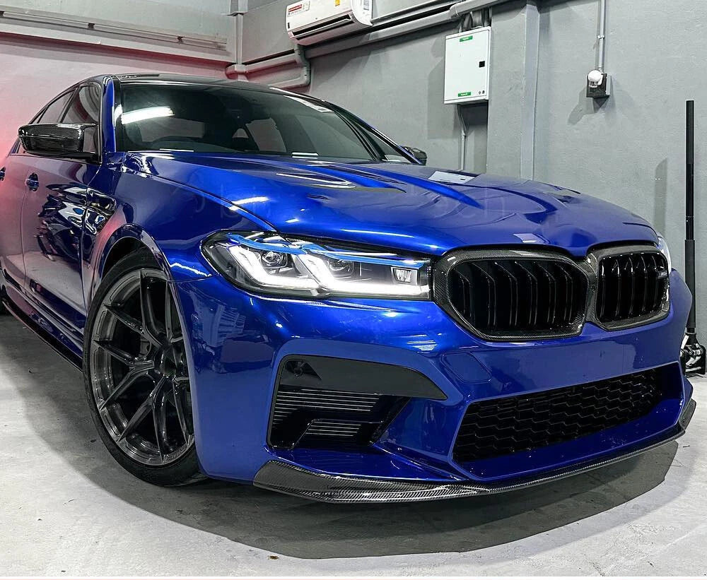 Carbon Fiber CS Style Front lip - BMW F90 M5 LCI 2021+