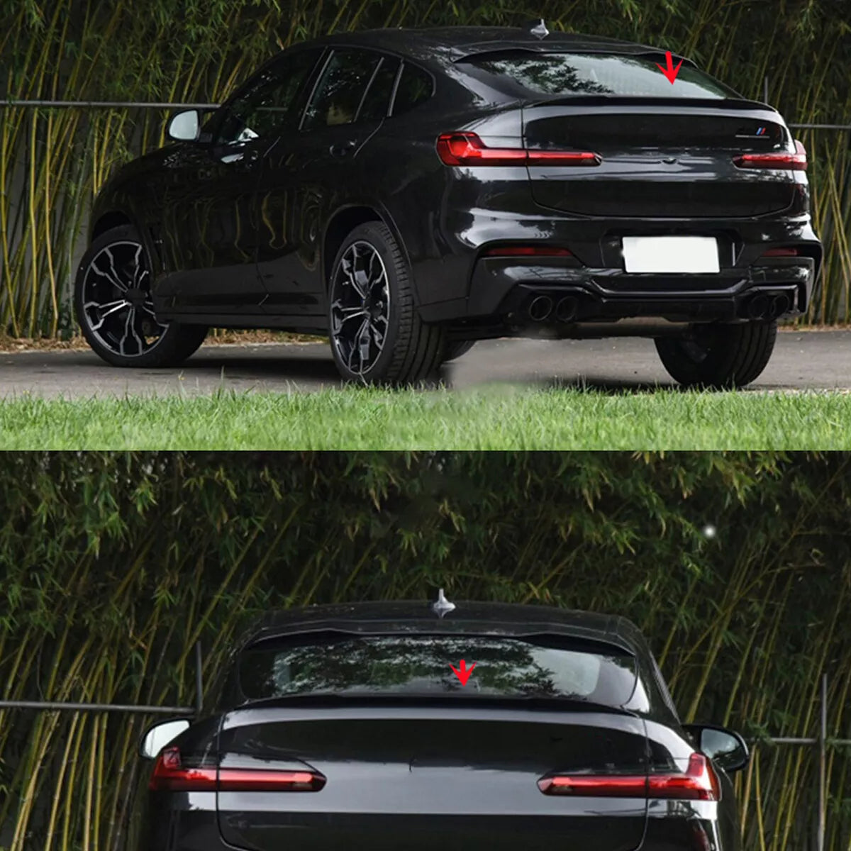 Gloss Black Rear Spoiler- BMW X4 G02 X4M F98