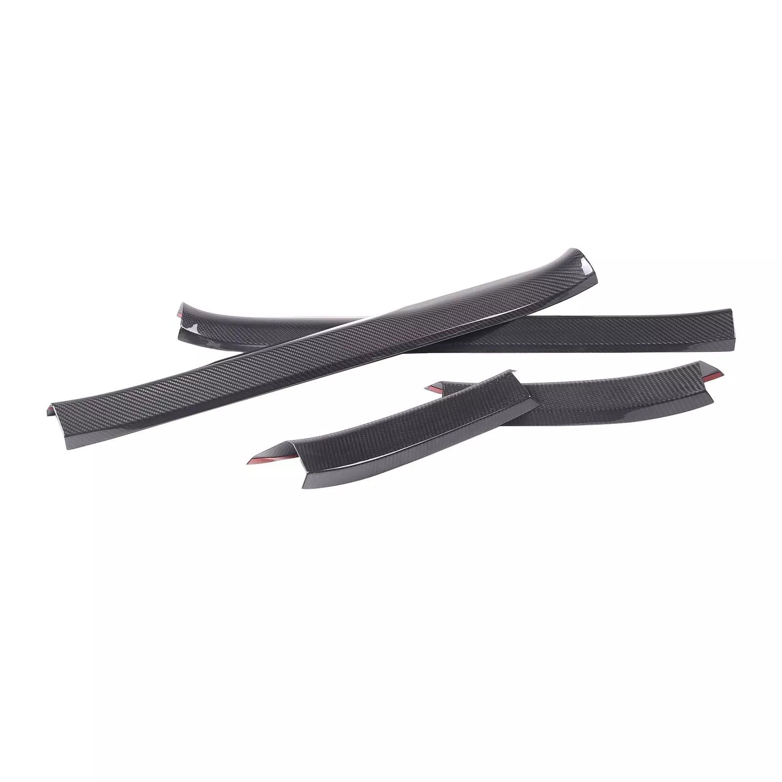 Carbon Fiber Interior Door Sill Trim Cover - Corvette C8 Z51 Z06 2020-25