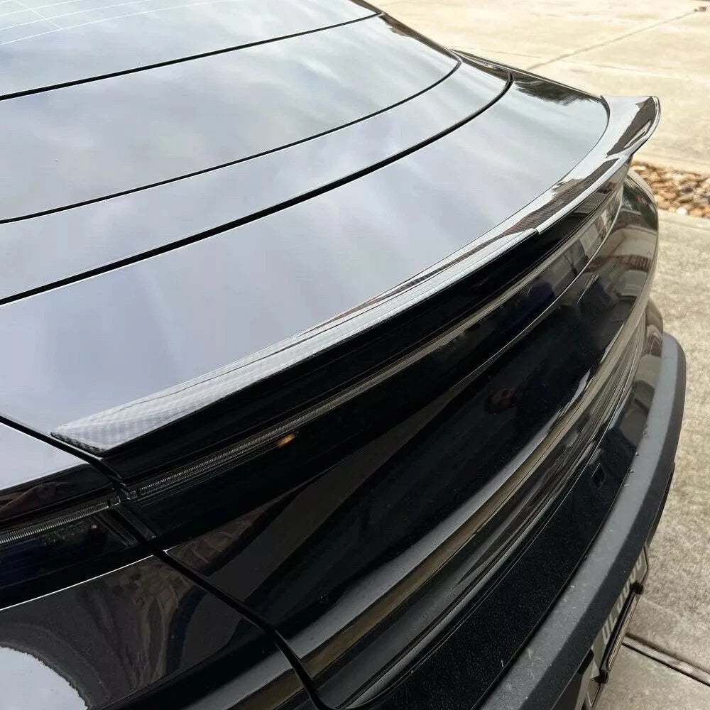 T Style Carbon Fiber Spoiler - Porsche Taycan
