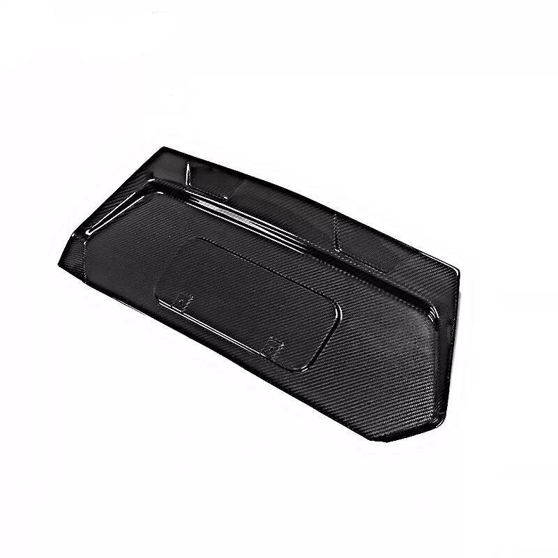 Carbon Fiber Rear License Plate Frame Cover trim - 20-25 Chevrolet Corvette