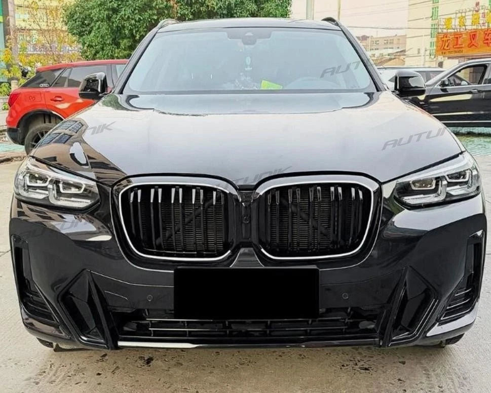 Gloss Black Front Grille w/LED - BMW X3 G01 X4 G02 2022-24