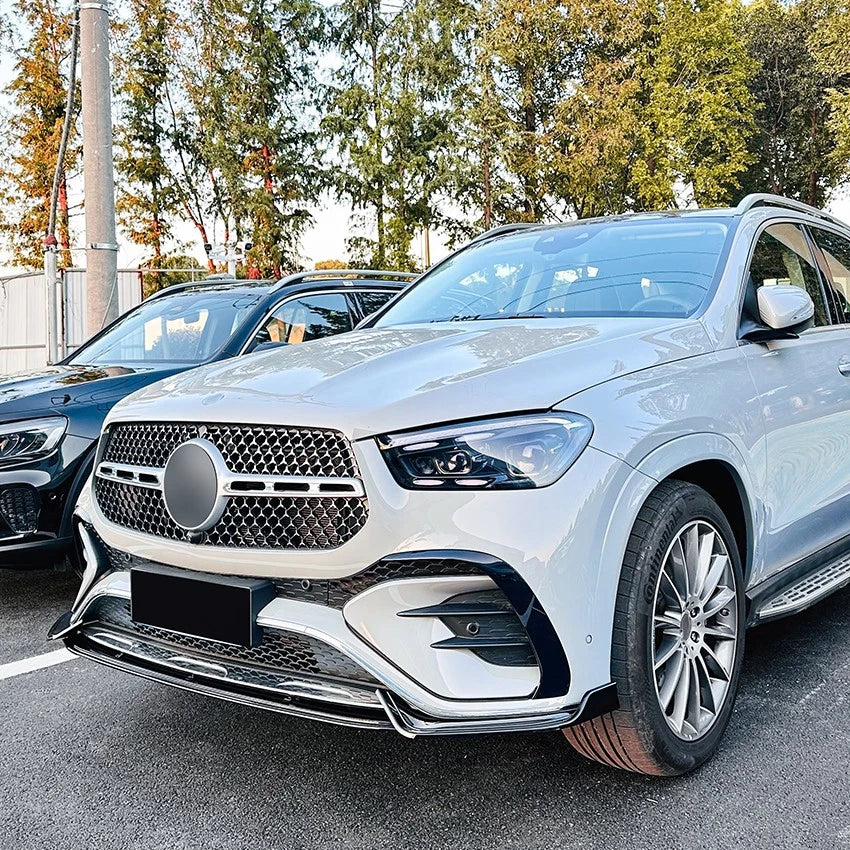 Gloss Black Front Lip - Mercedes Benz GLE Coupe GLE350 W167 24+