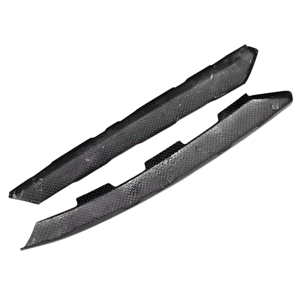 Carbon Front Side Bumper Grille Cover Trim - Subaru WRX VB S4 STI 22+