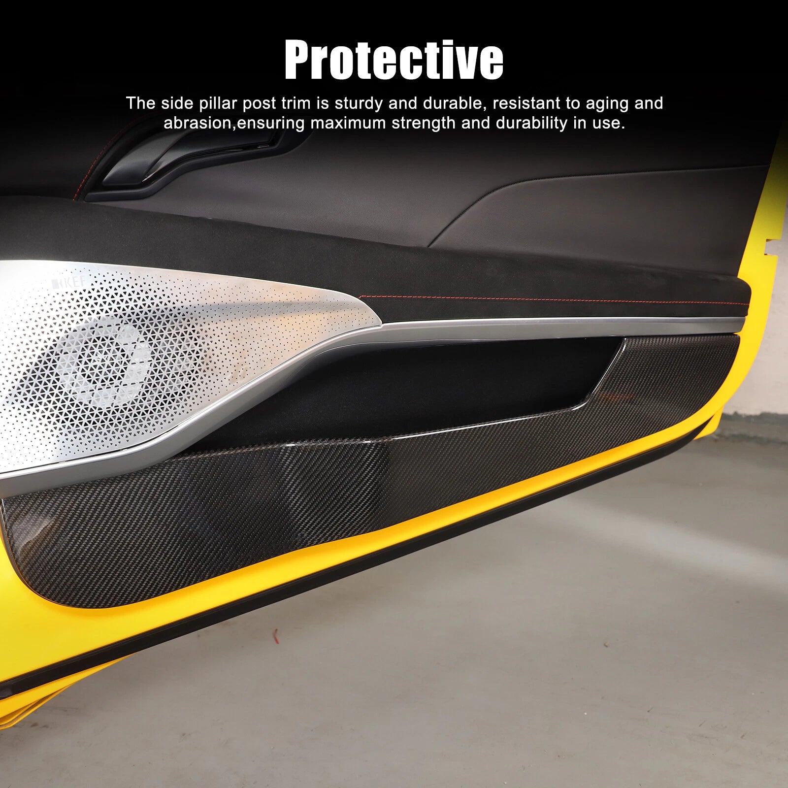 Carbon Fiber Inner Door Anti-Kick Panel Cover - Lotus EMIRA