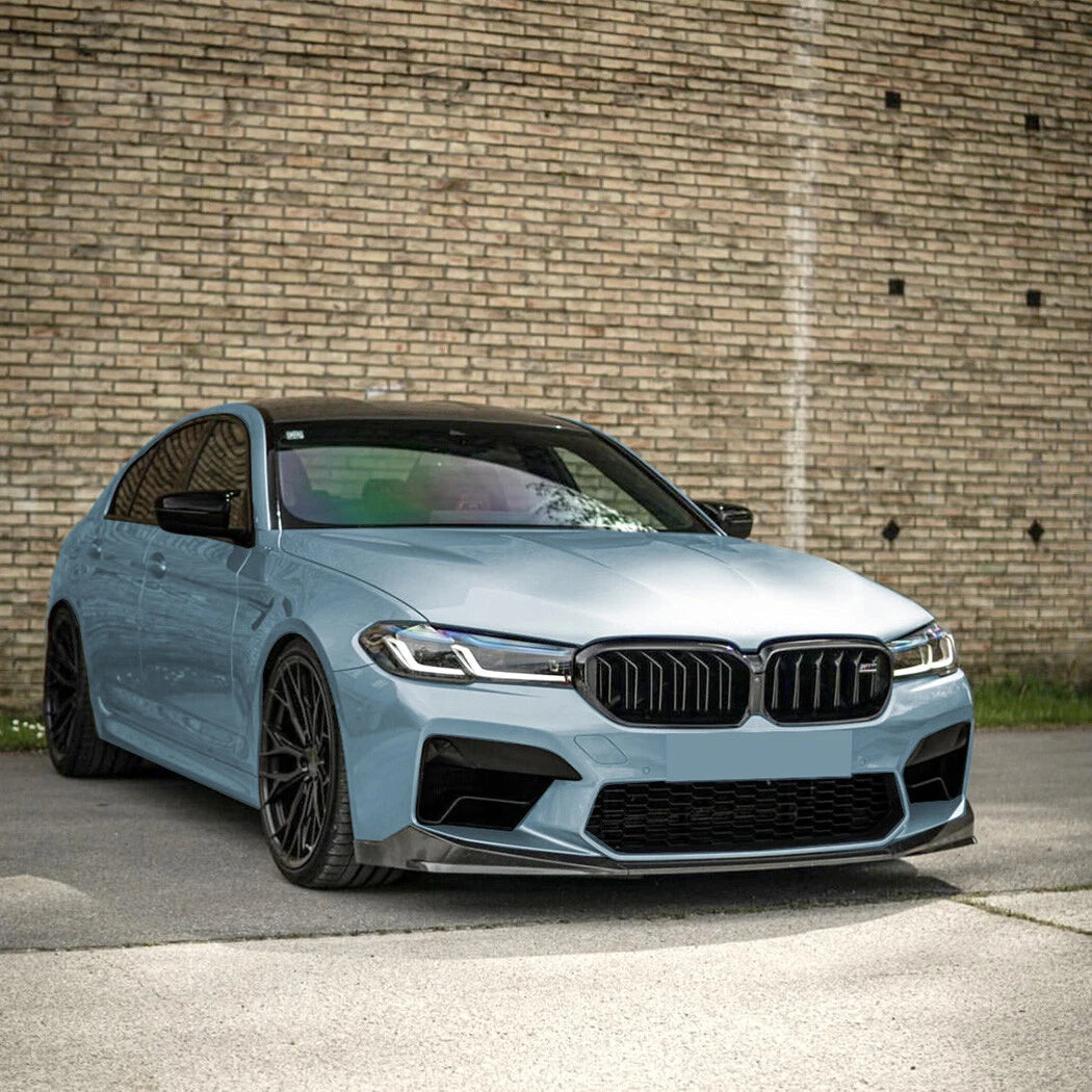 MP Style Gloss Black Front Lip - BMW F90 M5 2021-2024 ( Facelift)