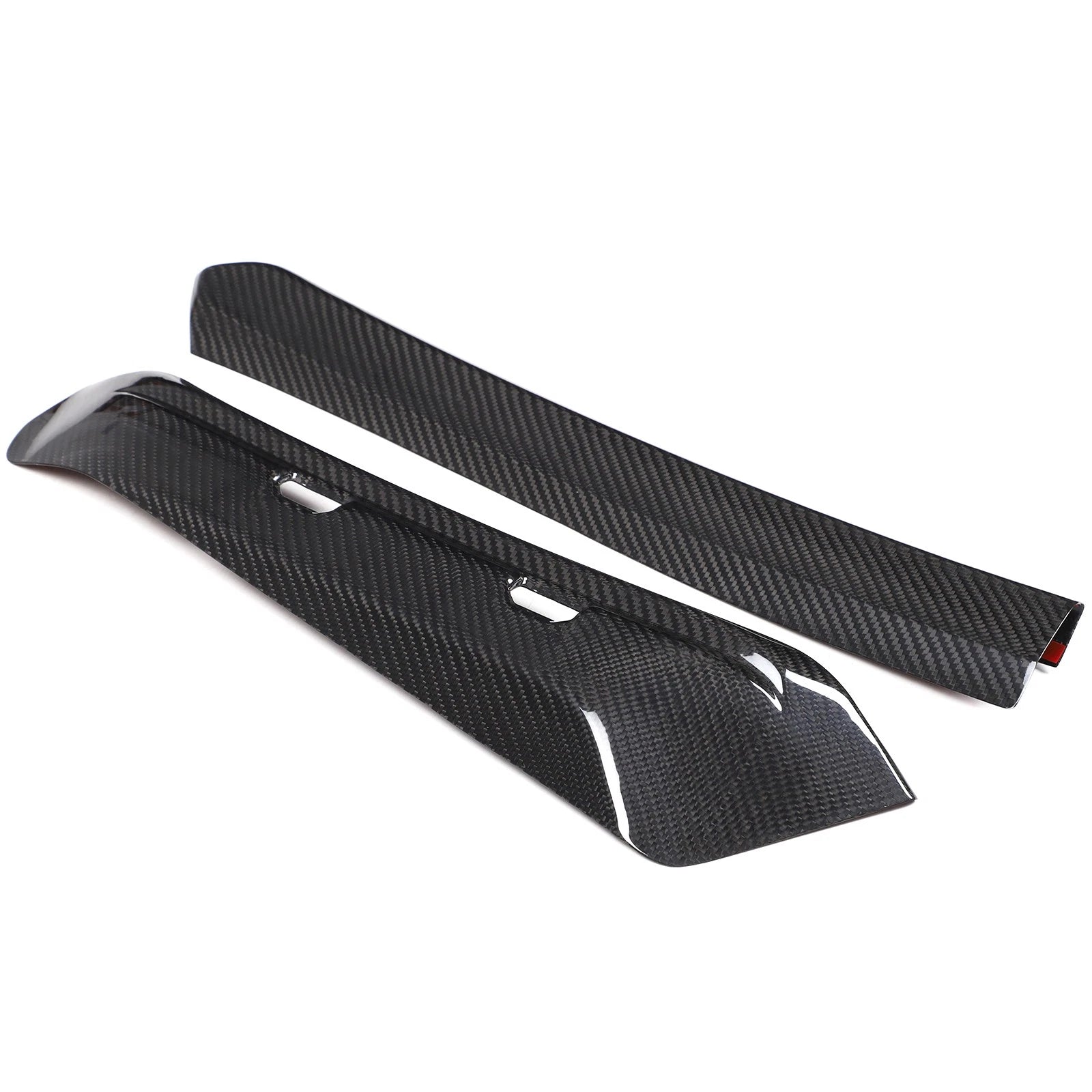 Dry Carbon Fiber Center Console Air Vent Trim For BMW X3 G45 2025+