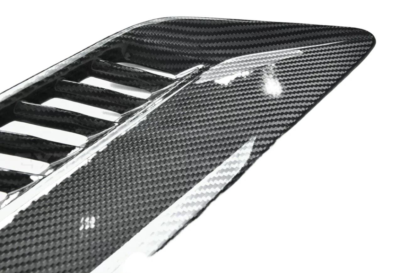 Carbon Fiber Grille Vents Side Fender Corvette C7 Z06