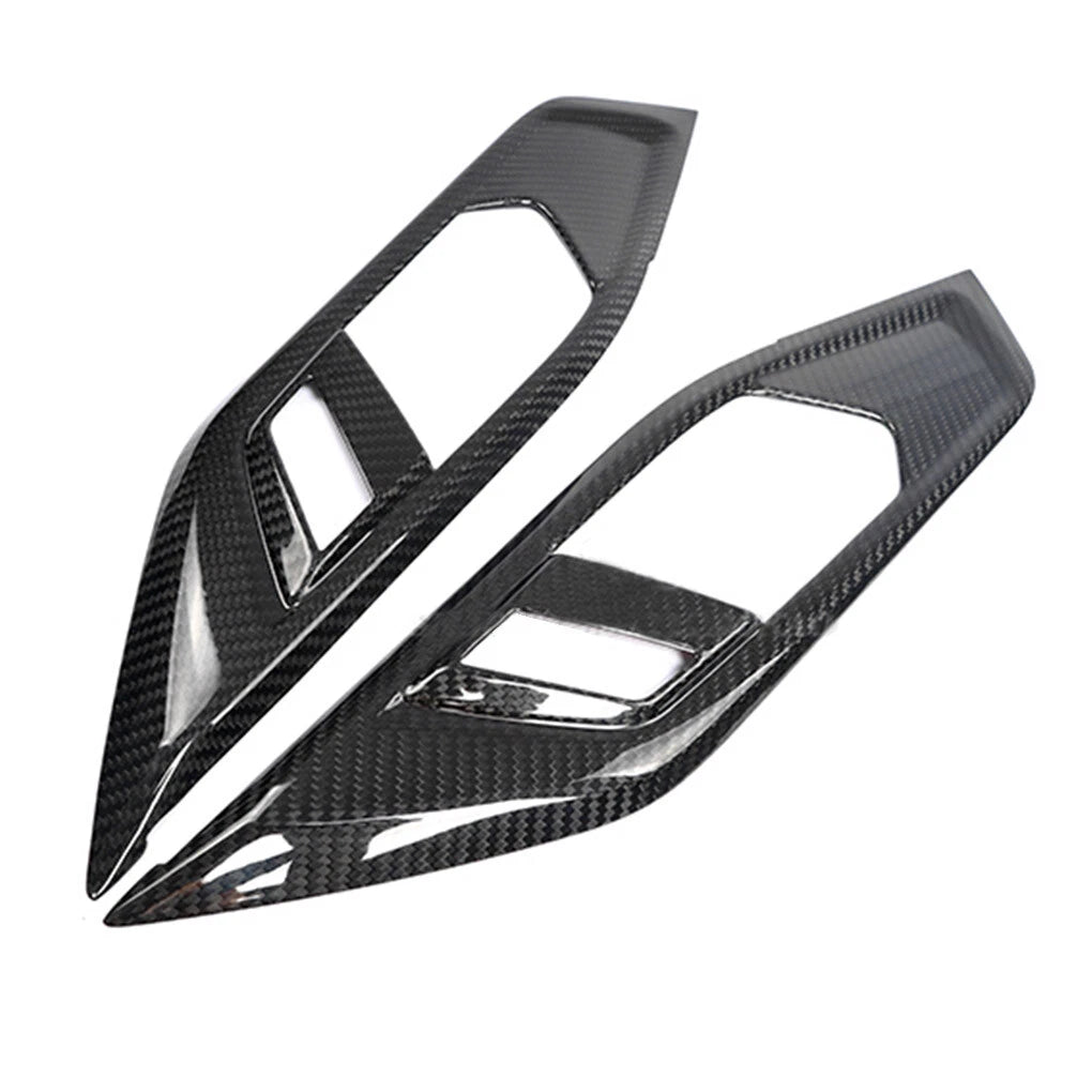 Carbon Fiber Interior Door Handle Panel Cover Trim For BMW G22 G23 G82 430i M4