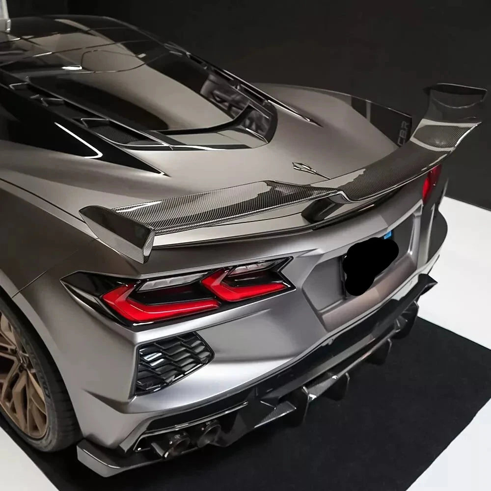 Carbon Fiber Wing Z06 Style - C8 Corvette Base / Z51 Chevrolet Stingray