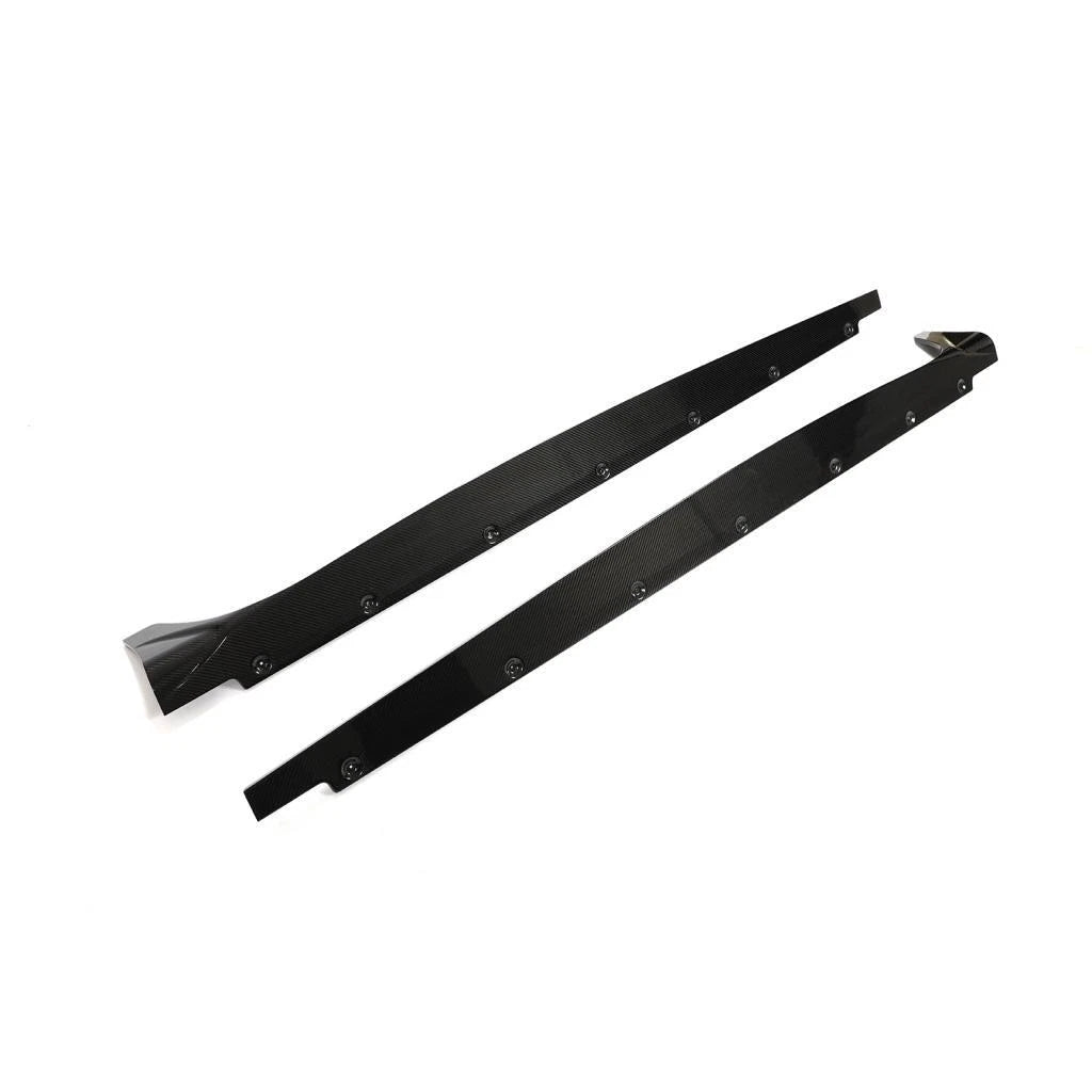 Carbon Fiber Side Skirt Extensions -  A5 S5 S Line 2021-2024