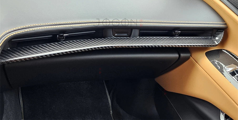 Carbon Fiber DashBoard Air Vent Trim Cover - Corvette C8 Stingray Z06 2026+