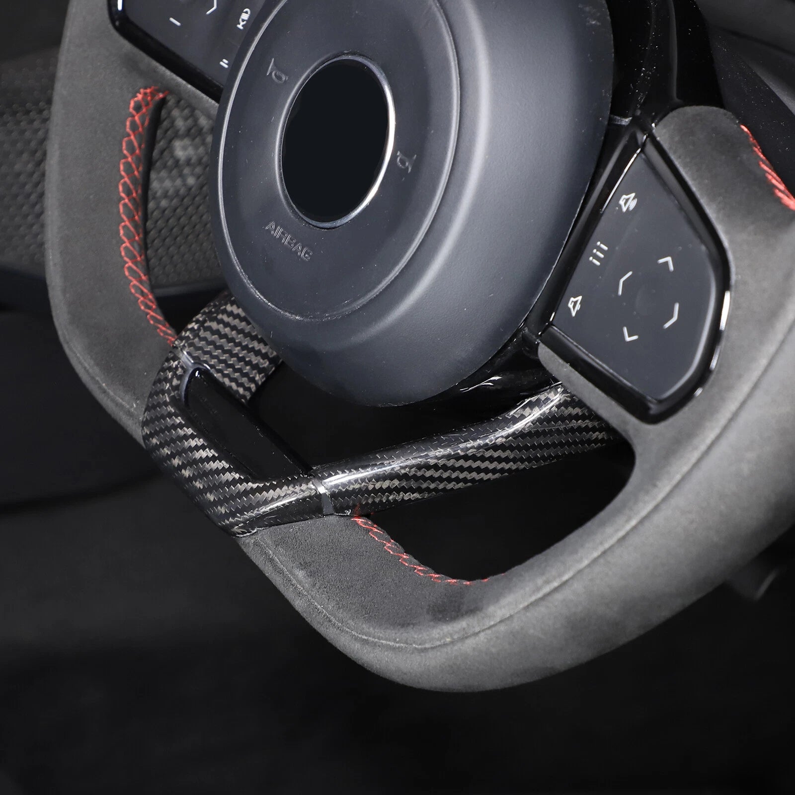 Carbon Fiber Steering Wheel U Shape Bottom Trim - r Lotus EMIRA 2021-2023