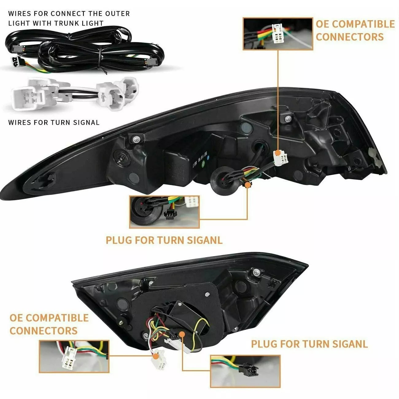 LED Tailights - 2018-2024 Toyota Camry