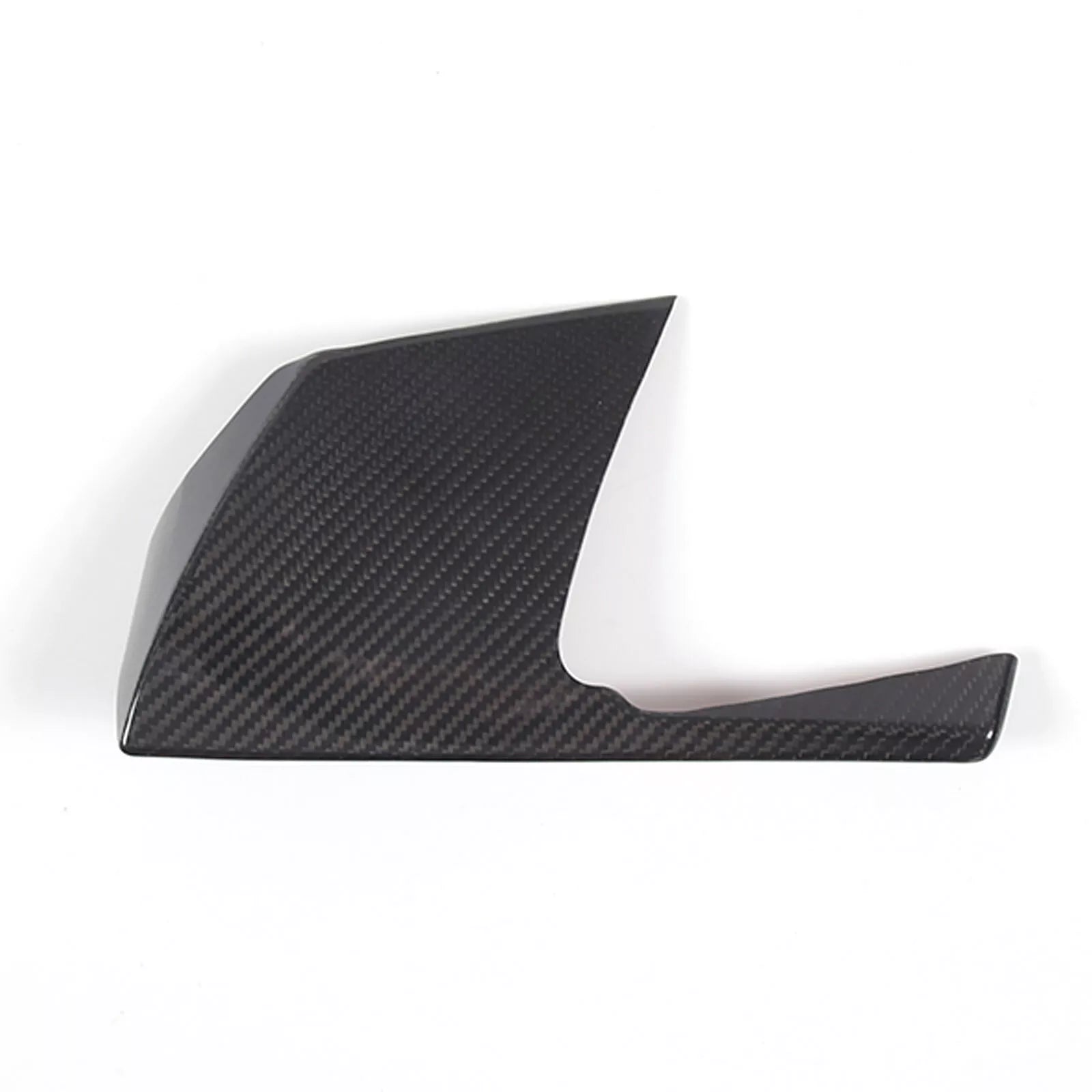 Carbon Fiber Driver's Seat Center Console Panel Trim - Corvette C8