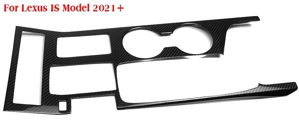 Dry Carbon For Lexus IS300 350 500 F Sport 21+ Console Gear Panel Side Decor