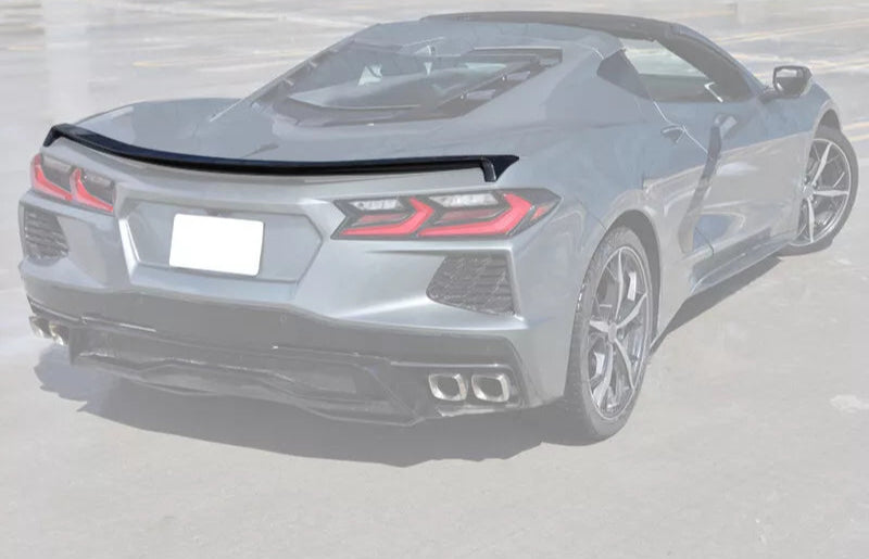 Carbon Fiber Trunk Spoiler - 20-25 Corvette C8