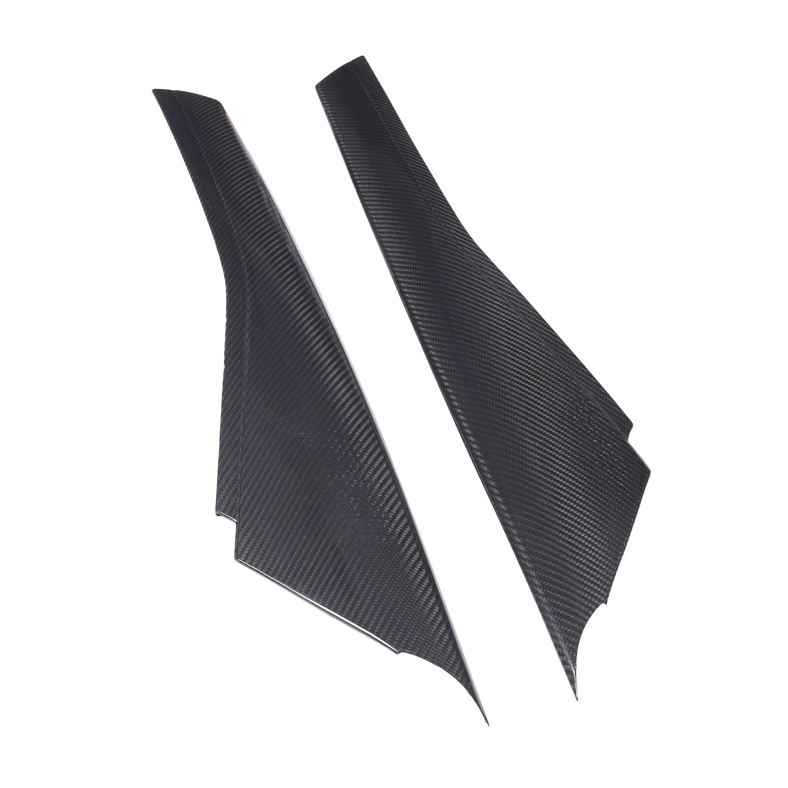 Carbon Fiber Front Windshield A-Pillar Trim Cover – Corvette C7 (2014–2019)