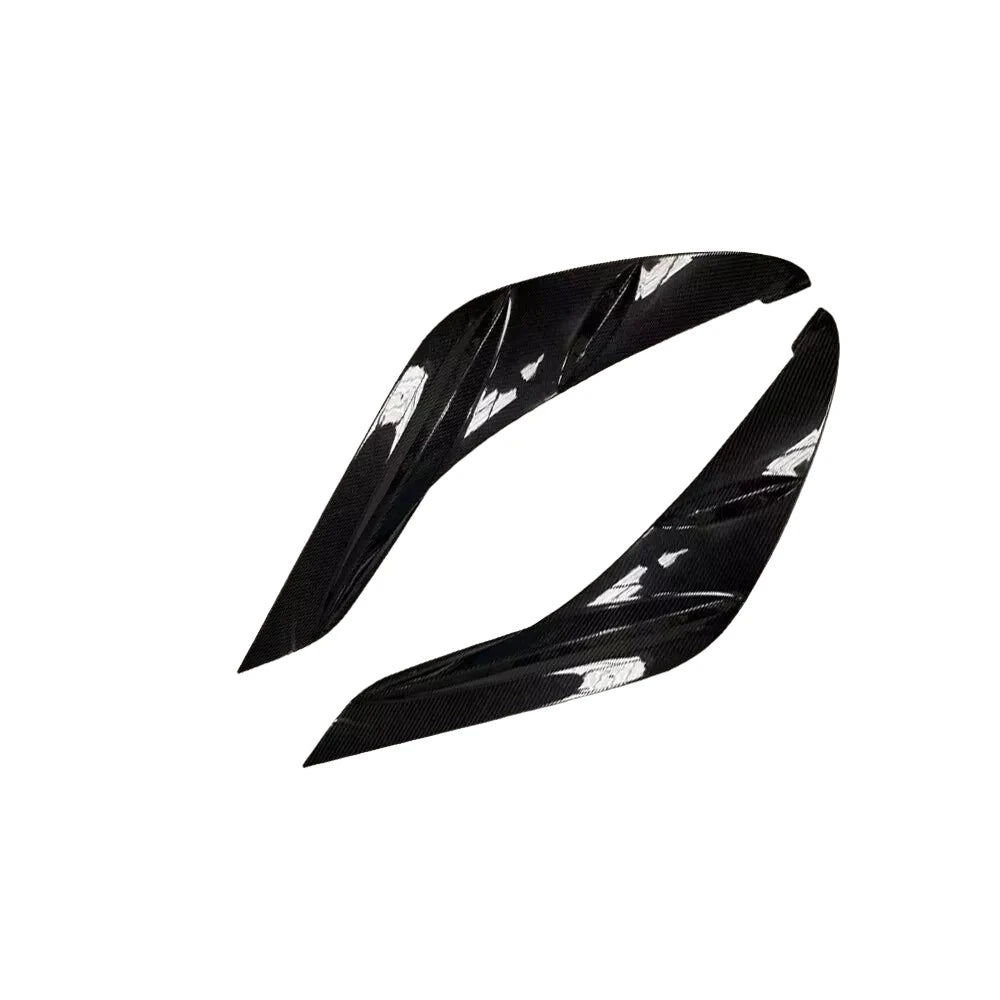 Carbon Fiber Side Door Fender Finned Panel Trim - Toyota A90 Supra