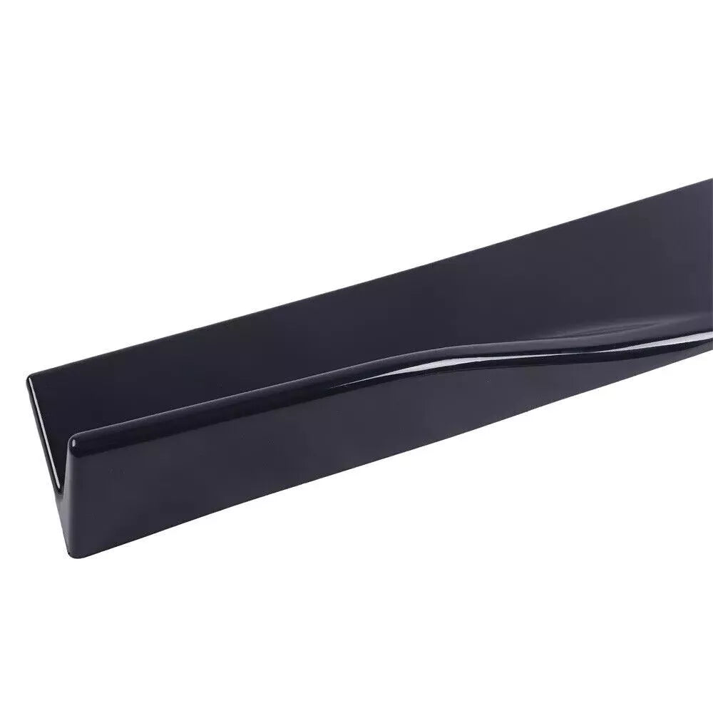 Gloss Black Side Skirt (3pc) for Lexus IS300 IS350 IS500 (2021-2023)