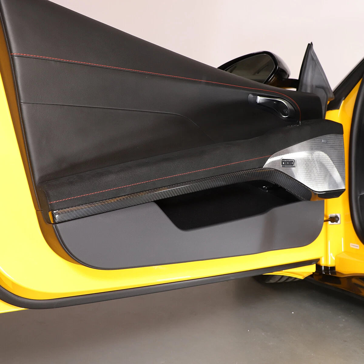 Carbon Fiber Interior Door Panel Strip Trim - Lotus Emira GT4 V6 i4 23-25
