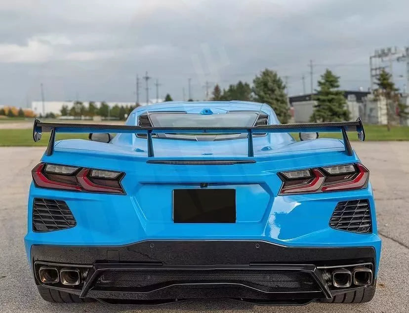 Carbon Fiber Rear Wing - Chevrolet Corvette C8